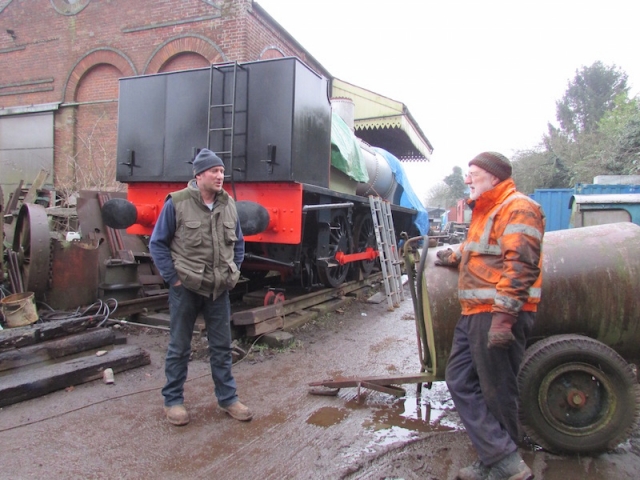 Chairman Charlie Cooley (left) and Secretary/Treasure David Bramhall
